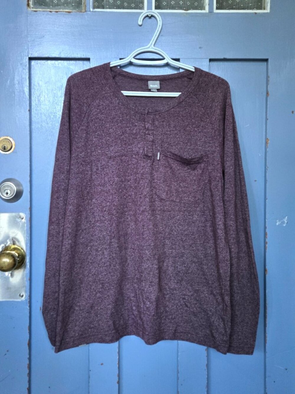 Bench Henley Shirt Men’s Long Sleeve